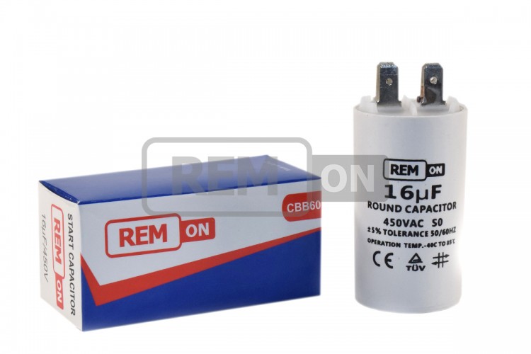 Конденсатор CBB60 16мкф 450V